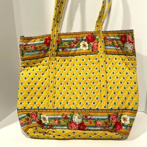 Vera Bradley Quilted Tote Bag